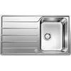 Image de BLANCO LEMIS 45 S-IF   Évier de Cuisine en Inox pour Meubles Bas de 45 cm de Large   Cuve à Fond Plat IF   523031 en occasion ou reconditionné