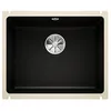 Image de BLANCO SUBLINE 500-U | Céramique noire | Type de montage : sous plan | Sans commande d'ouverture de vidange | Meuble bas de 60 cm | Grand volume de bassin pour une utilisation optimale | Surface en occasion ou reconditionné
