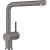 Image de BLANCO LINUS-S Robinet de cuisine en gris volcanique Haute pression Avec tuyau extractible Clapet anti-retour Cartouche en céramique Qualité d'eau garantie et économie d'eau en occasion ou reconditionné