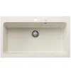Image de Evier à encastrer Naya XL 9, Silgranit, Blanc soft, 86 x 51 cm527133