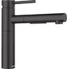 Image de BLANCO ALTA-S II Robinet de cuisine en silgranit noir haute pression avec tuyau extractible clapet anti-retour Cartouche en céramique Qualité d'eau garantie et économie d'eau en occasion ou reconditionné