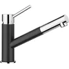 Image de BLANCO KANO-S Robinet de cuisine en anthracite/chromé - Basse pression - Avec tuyau extractible - Clapet anti-retour - Cartouche en céramique - Qualité de l'eau et économie d'eau - 5,5 x 24,6 x 19,1 en occasion ou reconditionné