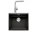 Image de Pack évier noir + mitigeur inox brossé 528440