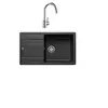 Image de Pack évier à encastrer 86cm anthracite + mitgeur 528438