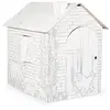 Image de Maison De Jeu A Colorier En Carton "Cabane"