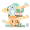 Image de chemin Marble Runde roulement bois junior 35 cm clair/vert