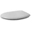 Image de Duravit Abattant WC Universel, Abattant Toilette en Uréa-Duroplast, Couvercle de Toilette avec Charnières en Acier Inoxydable, Blanc en occasion ou reconditionné