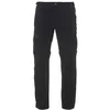 Image de Vaude - Farley Stretch T-Zip Pants II - Pantalon randonnée dézippable homme Black - EU 46 - Regular