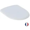 Image de Abattant WC Renova, fermeture standard, fixation par le haut