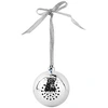 Image de Boule de Noël Bluetooth avec haut-parleur intégré - Argent