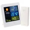 Image de Station météo & horloge radio-pilotée avec capteur extérieur FWS-260 - Blanc