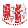 Image de Guirlande calendrier de l'Avent avec 24 sachets à remplir