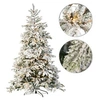 Image de Sapin de Noël artificiel blanc 500 LED / 857 branches / 225 cm