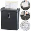 Image de : Destructeur de documents A4 coupe croisée avec réservoir 10 L
