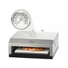 Image de : Four à pizza pour barbecue avec pierre de cuisson et thermomètre intégré