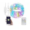 Image de Guirlande à LED RVB connectée compatible commandes vocales - 5 m