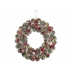 Image de : Couronne de Noël lumineuse - Ø 44 cm - Reflets rouges