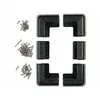 Image de : Kit de fixation pour panneau solaire en aluminium - coloris noir