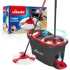 Image de Vileda Easy Wring & Clean Turbo Balai à Frange Seau à Pédale Set Complet, 2,1kg 1 Unité (Lot de 1) Gris/Rouge en occasion ou reconditionné