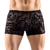 Image de Boxer LETTER Noir transparent S