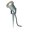 Image de Spot extérieur Nautilus Piquet gris argent GU10 max. 35W fiche et câble 1,5 m inclus