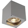 Image de Big theo wall out applique, carré, gris argent, es111, max. 75w - - gris argent