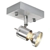 Image de ASTO 1 applique et plafonnier, alu brossé, GU10, max. 75W