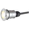 Image de Encastré de sol extérieur, rond, inox POWER TRAIL-LITE, LED, 1W, 3000K, IP67, collerette inox 316