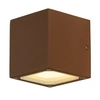 Image de Sitra cube applique, fonte rouillée, gx53, max. 9w - - rouille
