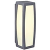 Image de Applique extérieure meridian box gris argent e27 max. 25w - - gris argent