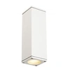 Image de Theo up down out applique, carrée, blanche, gu10, max. 2x35w - - blanc