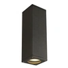 Image de Theo up-down out applique, carrée, anthracite, gu10, max. 2x35w