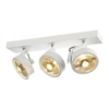 Image de Kalu, 3 spots, qpar111 plafonnier, blanc mat. es111, max. 3x75w
