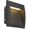 Image de DOWNUNDER OUT LED L, encastré mural anthracite, LED 0,96W 3000K