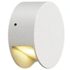 Image de Applique ronde design Pema LED IP44 H9 cm - Blanc