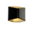 Image de Cariso wl- 2, applique, noir laiton, led 7,5w, 3000k - - blanc