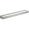 Image de SEDO 14 LED, applique, carrée, alu brossé, verre satiné