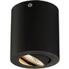 Image de Triledo rond cl plafonnier, noir mat, led, 6,2w, 38°, 3000k