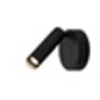 Image de Karpo, 1 spot, led, applique plafonnier rond, noir, 7,5w, 3000k - - blanc