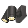 Image de Double spot extérieur Helia LED IP55 H10 cm - Anthracite