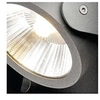 Image de KALU LED 2 applique plafonnier, noir, LED 34W, 3000K, 60°