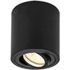 Image de Plafonnier intérieur TRILEDO simple rond noir GU10/LED GU10 51mm 10W max - - 1002010
