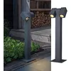 Image de SLV Lampe à poser THEO PATHLIGHT/Éclairage d'extérieur pour les allées; murs; entrées; lampe de jardin extérieur LED/GU10 IP44 7W anthracite en occasion ou reconditionné