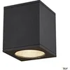 Image de Plafonnier extérieur carré ENOLA SQUARE avec LED intégrée - 10 x 10 x 12,5 cm