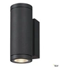 Image de Applique extérieure ENOLA ROUND UP/DOWN, rond, anthracite, LED, 53W, 3000K/4000K, IP65 - Taille S