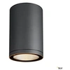 Image de Plafonnier extérieur rond ENOLA ROUND, anthracite, avec LED intégrée - Ø 14 cm