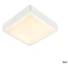 Image de Applique et plafonnier extérieur AINOS, carré, blanc, LED, 17W, 3000K/4000K, IP65