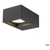 Image de Applique extérieure ESKINA FRAME, simple, anthracite, LED, 15W, 3000/4000K, IP65, interrupteur CCT