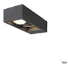Image de Applique extérieure ESKINA FRAME, double, anthracite, LED, 27W, 3000/4000K, IP65, interrupteur CCT