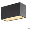 Image de Applique extérieure SITRA CUBE Up/Down anthracite avec LED intégrée - Taille M - 20 cm
